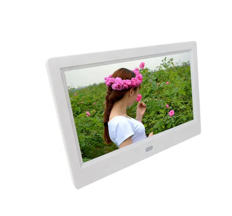 7 inch white lcd digital phot frame digital album frames