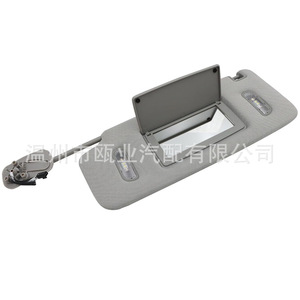 Sun Visor With Led <b>Mirror</b> For 2015-2019 Chevrolet Gmc Subaru Cadillac Adjustable <b>Plastic</b> Rectangular - Product Image 3
