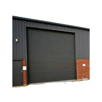 Puerta Enrollable de Acero de Alta Calidad Fabricada en China, Resistente al Fuego por 3 Horas, Insonorizada, con Control Remoto, para Uso Industrial