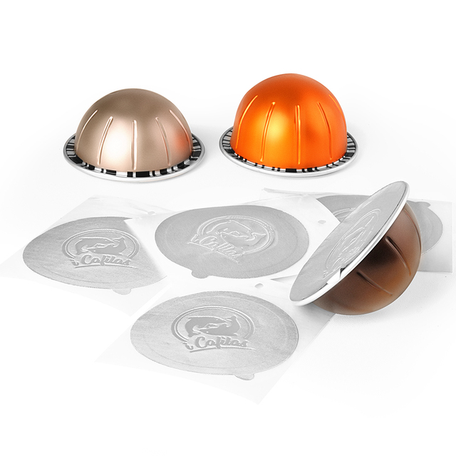 Reusable Coffee Capsule for Vertuo Next Coffee Maker Machine Stainless Steel Refillable Pods Compatible with Original Capsules