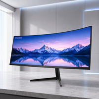 Moniteur de jeu incurvé 49 pouces 240Hz 1ms IPS 5K DQHD 5K, directement de l'usine, OEM ODM, pour PC Gaming Cafe