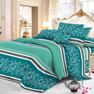 Hot Bán Bedsheet Vải Hoa In 100% Polyester Sợi Nhỏ Vải Với Giá Cả Cạnh Tranh - Product Image 5