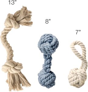 Jouet pour chien en corde de coton durable en gros, jouet à mâcher pour animaux de compagnie - Product Image 5