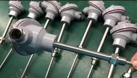 Transmetteur de température monté sur tête 4-20 mA PT100, capteur de température thermocouple pour capteur industriel, 2 fils