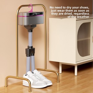 Séchoir trois-en-un, petit séchoir portable <span class=keywords><strong>pour</strong></span> vêtements et chaussures, usage domestique - Product Image 2