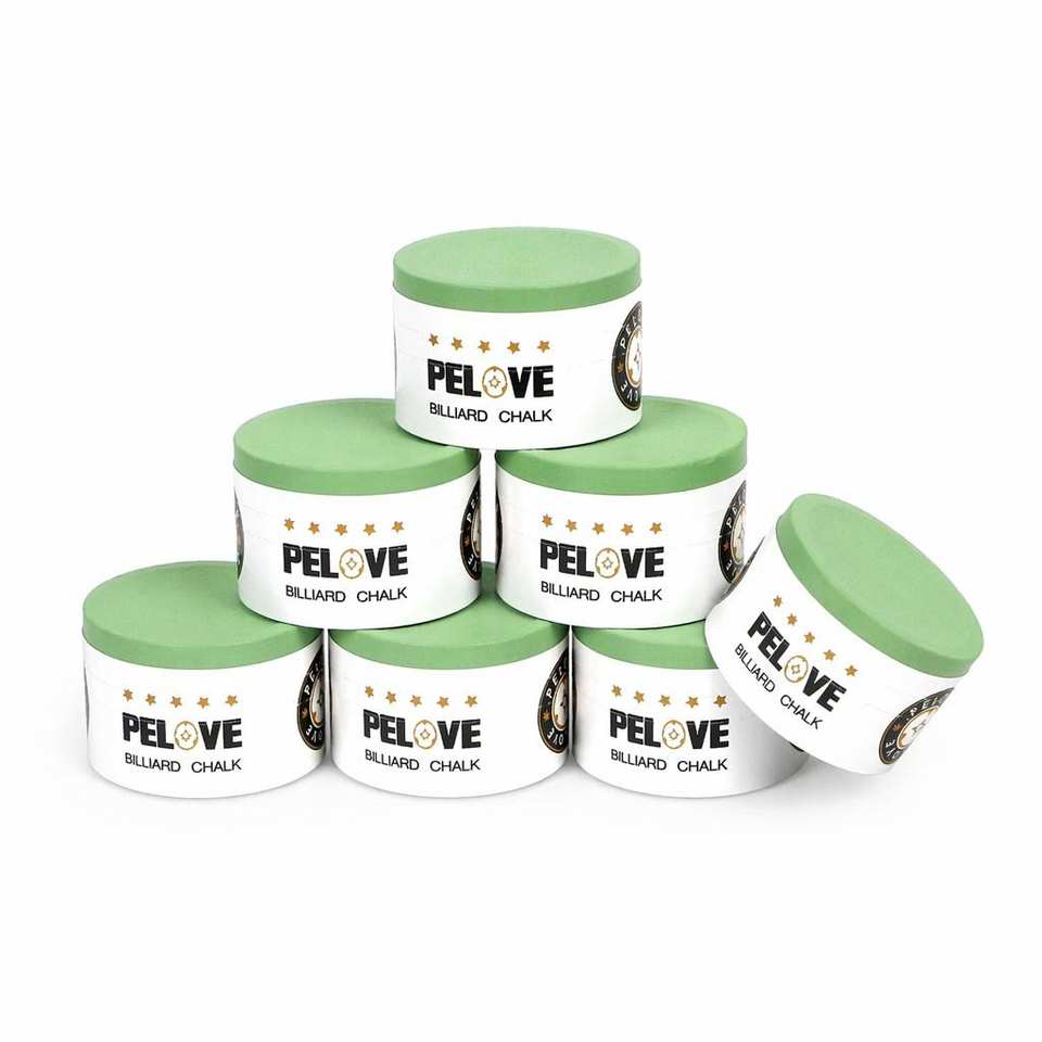 PELOVE Personalized Brand Billiard Cue Chalk Private Label Custom Logo ...