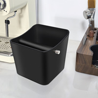 Boîte à café professionnelle en plastique ABS, antichoc, pour le retrait des résidus de café, idéale pour les cafés spécialisés