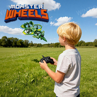 MONSTER WHEELS 2.4G Quadcopter 6-Channel Remote Control Penghindar Rintangan Otomatis Kembali Tanpa Kabel Tahan Banting Busa RC Charger