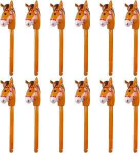 Bâton gonflable tête <span class=keywords><strong>de</strong></span> cheval en PVC épais, jouet <span class=keywords><strong>de</strong></span> dessin animé à main pour enfants, accessoire <span class=keywords><strong>de</strong></span> <span class=keywords><strong>jeu</strong></span> <span class=keywords><strong>de</strong></span> fête, multicolore - Product Image 3