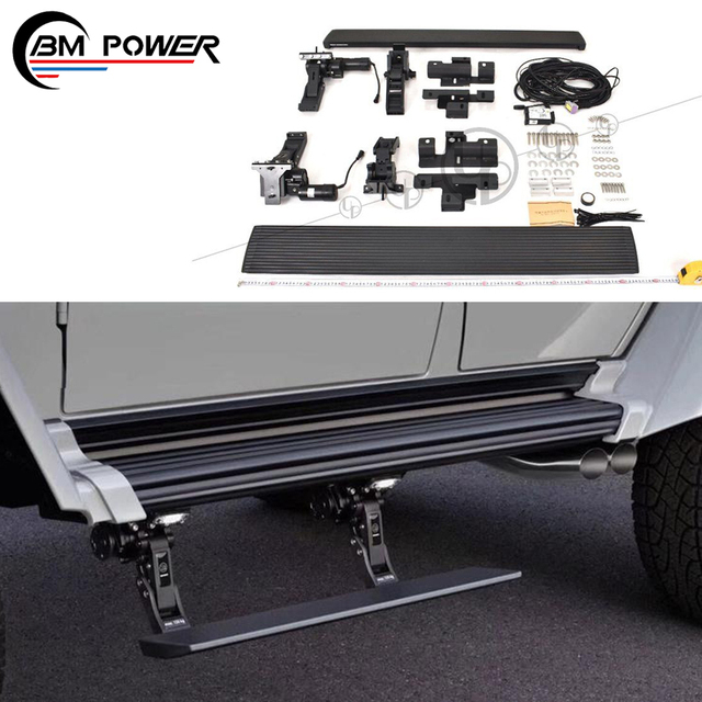 Perfect Fitment G Class 2019 Year W463A W464 G63 G500 G350 Electric Side Steps Short Style Car Pads Other Exterior Accessories