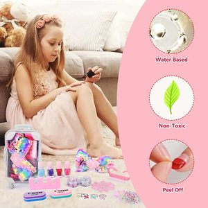 Kits <span class=keywords><strong>de</strong></span> nail art <span class=keywords><strong>para</strong></span> <span class=keywords><strong>niñas</strong></span>, juego <span class=keywords><strong>de</strong></span> esmalte <span class=keywords><strong>de</strong></span> <span class=keywords><strong>uñas</strong></span> con purpurina, no tóxico, 21 Uds. - Product Image 6