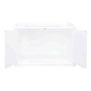 Mueble de Baño XL para Gatos, 75 x 51 x 53 cm, Blanco, Caja de Almacenamiento para Arenero - Product Image 3