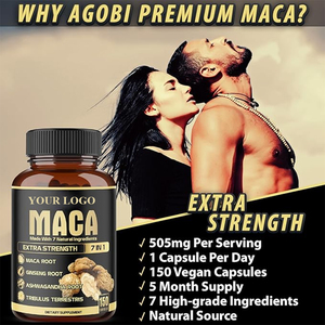 Oem Mannen Natuurlijke Maca Capsules Vullen Krachtige Energie Pillen Maca Multi-Vitamine Capsules - Product Image 6