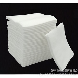 Almohadilla de Algodón Médico con Reverso de Tela Spunlace, Membrana Absorbente e Impermeable, Baja Sensibilización - Product Image 2