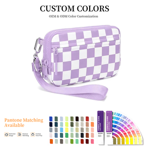 Bracelets de mode personnalisés portefeuilles portefeuille matelassé en nylon sac de créateur de <span class=keywords><strong>voyage</strong></span> organisateur de téléphone portable - Product Image 2