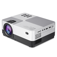 Projecteur LCD portable de poche 720P HD 1080P 4K Ready avec haut-parleurs intégrés, 200 lumens LED, fonctionnalités intelligentes, Chromecast 50000