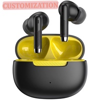 Écouteurs sans fil TWS HE-089 avec affichage numérique, étanchéité IPX-4, commande tactile, mini écouteurs intra-auriculaires pour Type-C 5.3
