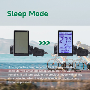 KT Ebike điều khiển thông minh Bảng điều khiển hiển thị t6s 24V-60V LCD cho xe đạp đường bộ Xe đạp điện với thông minh phụ kiện điện tử - Product Image 4