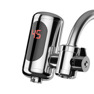 Горячая распродажа, высококачественный кухонный водонагреватель, портативный мини-светодиодный/цифровой пластиковый моментальный Электрический кран для дома - Product Image 5