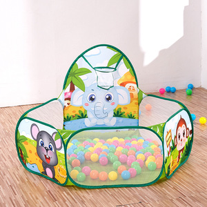 Nuova Ocean Ball Pool Indoor e Outdoor Baby Play House mondo animale giocattolo per bambini cartone animato tiro palla piscina - Product Image 3