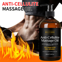 Huile de massage corporelle pure et essentielle avec extraits de graines végétales pour le sport et le bien-être, vente en gros OEM