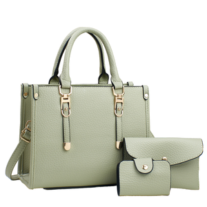 New Wholesale Luxury Vintage Women Bags Set Fashion High Quality PU Leather Zipper Closure <b>Flower</b> Design Shoulder Bags - Product Image 1