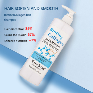 Shampooing et revitalisant <span class=keywords><strong>bio</strong></span> à la biotine, soin capillaire, 500 ml, sans sulfate, formules infusées de vitamines et de nutriments pour lutter contre les frisottis, OEM - Product Image 3