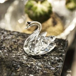 Cigno in Cristallo di Vetro Artigianale Personalizzato per San Valentino e Bomboniere di <span class=keywords><strong>Matrimonio</strong></span> - Product Image 4
