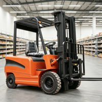 Chariot élévateur électrique à batterie lithium pour entrepôt frigorifique, logistique en entrepôt, chargement de conteneurs, 3 tonnes, 5 tonnes