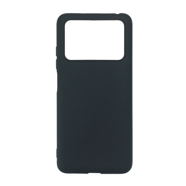 Manufacturer Wholesale Matte TPU Cases Soft Frosted Back Cover Silicone Mobile Phone Case for Xiaomi Poco M4 Pro 4G Black