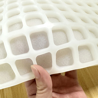 Moule en silicone à motif floral carré pour la fabrication de savon, prend en charge les designs personnalisés pour la fabrication de bougies en résine DIY