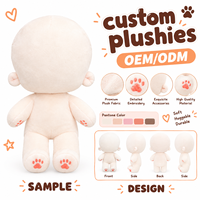 Jouets en peluche personnalisés de qualité supérieure, animaux en peluche doux, fabricant OEM pour les projets de personnages et de marques