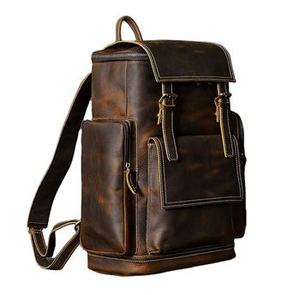 Best Quality Multi-Purpose Laptop & Travel Bag Vintage Style Genuine <b>Leather</b> Business Bag <b>Leather</b> <b>Backpack</b> Bulk Price Collection - Product Image 6