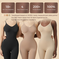 Fabricant sur mesure de Fajas Colombianas sans couture, Faja Shapewear colombienne, Bodysuit sculptant pour femme avec contrôle du ventre et effet lifting des fesses