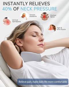 नरम सांस लेने योग्य बर्फ रेशम की स्मृति फोम एर्गोनोमिक पोर्टेबल हटाने योग्य वॉशबल एंटी-पुल अनुकूलित लोगो गर्दन ब्रेस गर्भाशय ग्रीवा कॉलर - Product Image 2