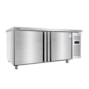 2024 Factory outlet 304 stainless steel commercial kitchen air-cooled refrigerator operation console