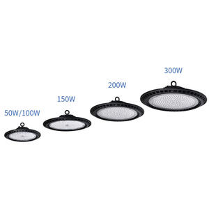 상업용 산업 조명 램프 UFO <span class=keywords><strong>Led</strong></span> 높은 베이 빛 100w 창고 작업장 슈퍼마켓 - Product Image 3