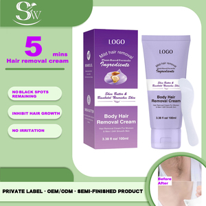Crème dépilatoire indolore en 5 minutes, crème dépilatoire biologique, crème dépilatoire <span class=keywords><strong>Nair</strong></span>, crème dépilatoire pour femmes, crème dépilatoire pour le corps à base de plantes - Product Image 2