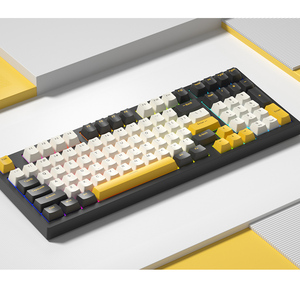 Bàn phím cơ học có dây chuyên nghiệp bán buôn, nhiều màu sắc, 97 phím, tuổi thọ cao 50 triệu lần nhấn, dùng cho PC và Laptop - Product Image 4