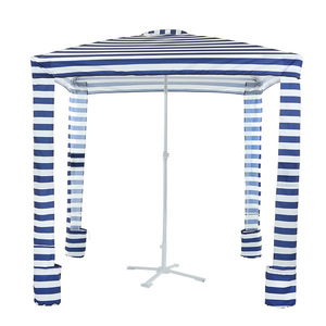 Vente en gros Tentes cabanes de plage personnalisées pour l'extérieur Tentes carrées pour parasol, abris pare-soleil pour mariage, tente de fête à la <span class=keywords><strong>piscine</strong></span> - Product Image 1