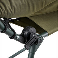 Lit de camping pliable léger et portable en métal, hauteur réglable, 5,6 kg