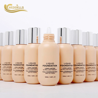 Fond de Teint Micro-Sérum en Gros pour Peaux Sensibles, Marque Privée, Beauté Pure, Fond de Teint Sérum Léger en Vrac