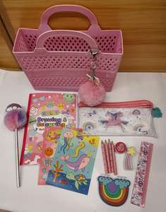 Set di Cancelleria per Bambini con Quaderno a Spirale, Penna a Sfera, Disegni di Mostri Cartoon e Portachiavi - Product Image 6