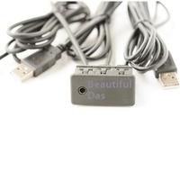 Kabel antarmuka USB tipe-c Universal, kabel ekstensi Panel Input Audio bantu pelindung kepang jaket PVC untuk kabel Data Mobil
