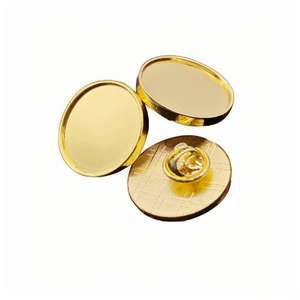 <span class=keywords><strong>Pin</strong></span> de insignia de esmalte suave y duro de <span class=keywords><strong>Metal</strong></span> en blanco personalizado, alfileres de solapa de <span class=keywords><strong>Metal</strong></span> en blanco con impresión UV chapada en oro de alta calidad - Product Image 2