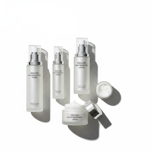 治癒核年齢逆転スキンケアセット-敏感肌のためのPDRNバリア修理アンチエイジング - Product Image 1