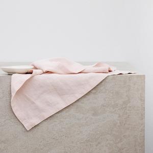 Servilletas de lino desechables para mesa, caja de Kraft de lino francés lavado a piedra, anillo de servilleta o tarjeta de papel, 100% de lino personalizado - Product Image 2