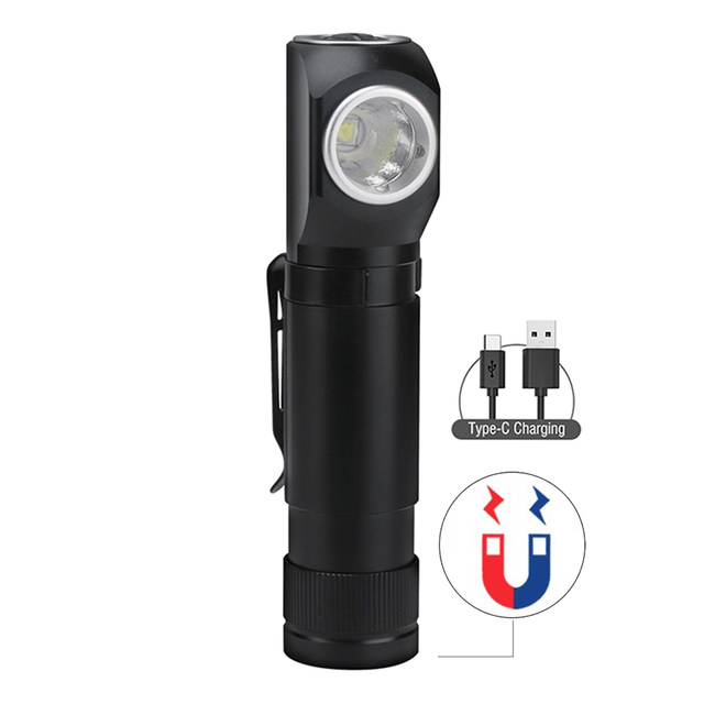 OEM Portable IP66 Waterproof 18650 Battery Magnetic Car Temporary Inspection Flood Working Lamp Rechargeable LED Work Light 180