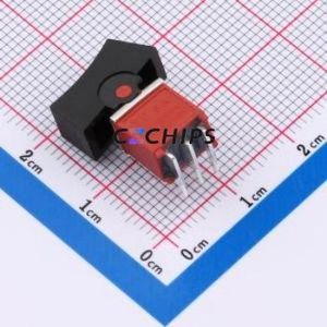 SA-0-102-C03-0003-WP Rocker Switch Bent Lead Through Hole-3P,14.6x5.8mm Switch - Product Image 1