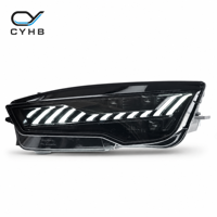 Ensemble de phares LED pour Audi A7 RS7 2011-2018, mise à niveau avec nouveaux projecteurs, feux de jour et clignotants dynamiques